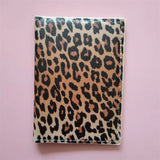 Leopard Print Passport Cover Ticket Holder