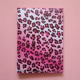 Leopard Print Passport Cover Travel Ticket Holder Case Pouch