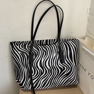 Leopard Shoulder Bags Women Large Capacity Tote Bag