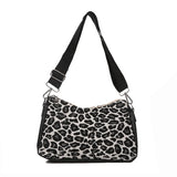 Leopard Women's Shoulder Bags Retro Ladies Small Crossbody Bags