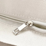 Retro Zipper Travel Tote Handbag Women Casual Shoulder Bag