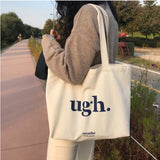Retro Zipper Travel Tote Handbag Women Casual Shoulder Bag