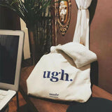 Retro Zipper Travel Tote Handbag Women Casual Shoulder Bag