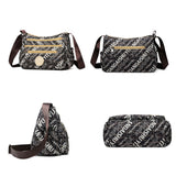 Letter Print Women Handbag Large Capacity Casual Travel Bags