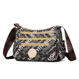 Letter Print Women Handbag Large Capacity Casual Travel Bags