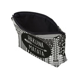 Portable Printed Cosmetic Organizer Bag for Women