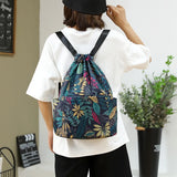 Light Nylon Women Travel Backpack Durable Fabric School Backpack