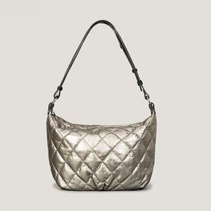 Quilted Hobos Tote Bag Women Shoulder Handbags Crossbody Purses
