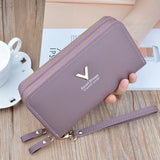 Women's Clutch Wallet Large Capacity Zipper Hand Bag