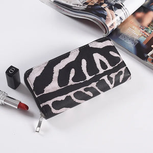 Long Zipper Women Wallets Bright Leather and Wallet Wallet Wallet