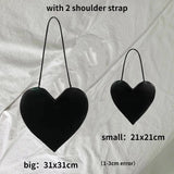 Love Heart Women Mini Shoulder Bags Female Girls Small Purse Handbags