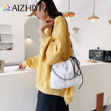 Luminous Butterfly Messenger Bag Chain Shoulder Pouch Nylon Crossbody Bag
