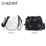 Luminous Butterfly Messenger Bag Chain Shoulder Pouch Nylon Crossbody Bag