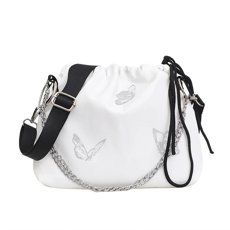 Butterfly Messenger Bag Chain Shoulder Pouch Lady Hand