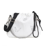 Butterfly Messenger Bag Chain Shoulder Pouch Lady Hand
