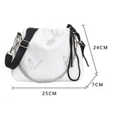 Butterfly Messenger Bag Chain Shoulder Pouch Lady Hand