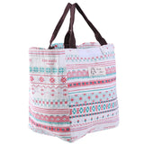 Insulated Hedgehog Lunch Bag Multicolor Hand Carry Travel Picnic Box