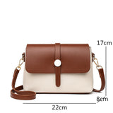 Small Leather Shoulder Bag Soft Cowhide Female Messenger Bag Sac