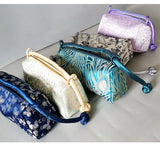Chinese Style Silk Bag Women Handbag Japanese Hand Embroidery Totes Cheongsam