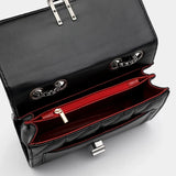 Leather Chain Crossbody Bags For Women Handbags Purses Small Shoulder