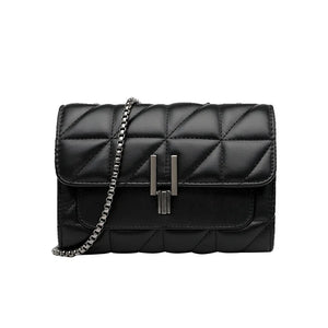 Leather Chain Crossbody Bags For Women Handbags Purses Small Shoulder