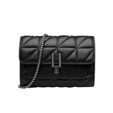 Leather Chain Crossbody Bags For Women Handbags Purses Small Shoulder