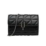 Leather Chain Crossbody Bags For Women Handbags Purses Small Shoulder