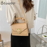 Embossed Crossbody Bags for Women Top-handle Shoulder Bag