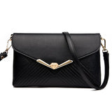 Small Leather Women Bag Crossbody Messenger Shoulder Bag Flap Bag Purse