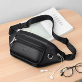 Men's Waist Bag Sports Leisure Messenger Bag Waterproof Chest Bags