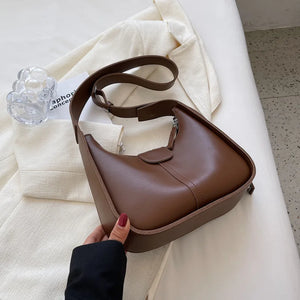 Summer Shoulder Bag Women PU Leather Small Shopper Purses