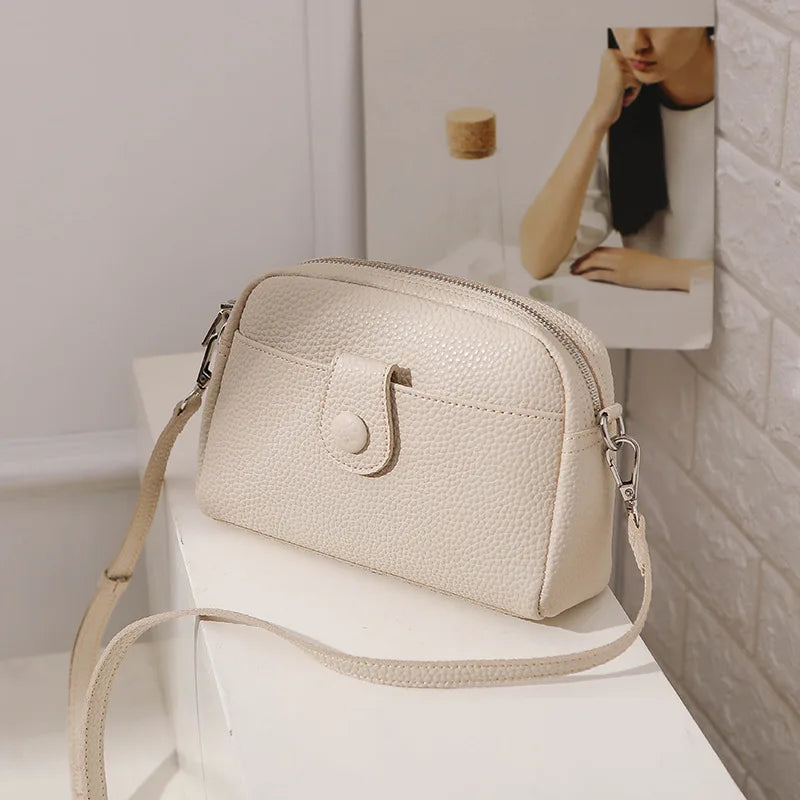 Women Crossbody Bags Soft PU Leather Purse Female Shoulder Tote Bag Handbag