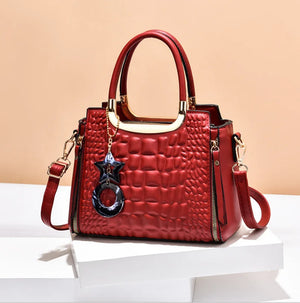 Women's Embroidered Crossbody Shoulder Bag High Messenger Handbag