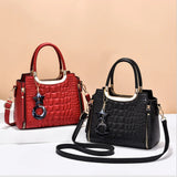 Women's Embroidered Crossbody Shoulder Bag High Messenger Handbag