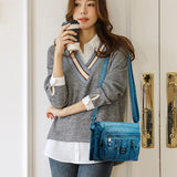 Women's Soft Leather Handbag with Shoulder Strap