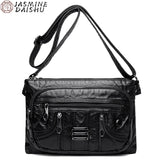 Women's Soft Leather Handbag with Shoulder Strap