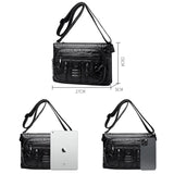 Women's Soft Leather Handbag with Shoulder Strap