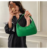 Lychee Pattern PU Leather Crossbody Bag for Women