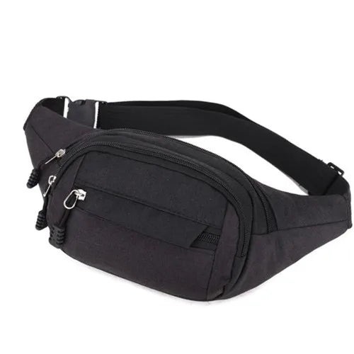 Nylon Running Phone Bag Waist Bag Fitness Phone Bag Messenger Bag
