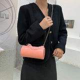 Marbling Acrylic Box Bag 2021 Summer Girl's Chain Small Shoulder Bag