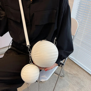 Marbling Lady Handbag Banquet Shoulder Clutch Bag Evening Bags