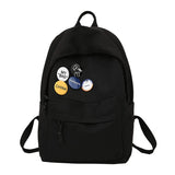 Nylon Waterproof Backpack Men Travel Backbag College Students Shoulder Bag