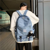Men Backpack Casual Student School Bag Business Trip Travel Bag Backpacks
