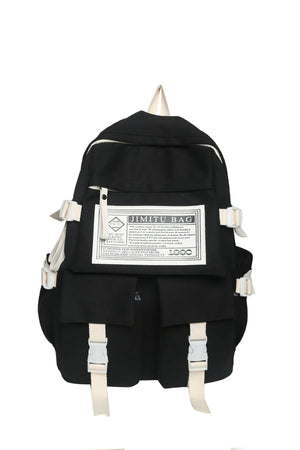 Unisex Laptop Schoolbag Waterproof Nylon Travel Backpack
