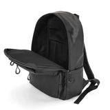 Men's Leather Laptop Backpack for School College