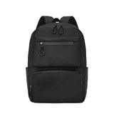 Men's Leather Laptop Backpack for School College