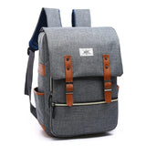 Canvas Backpack Retro School Bag Famous Brands Mochilas