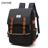 Canvas Backpack Retro School Bag Famous Brands Mochilas