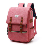 Canvas Backpack Retro School Bag Famous Brands Mochilas
