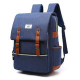 Canvas Backpack Retro School Bag Famous Brands Mochilas